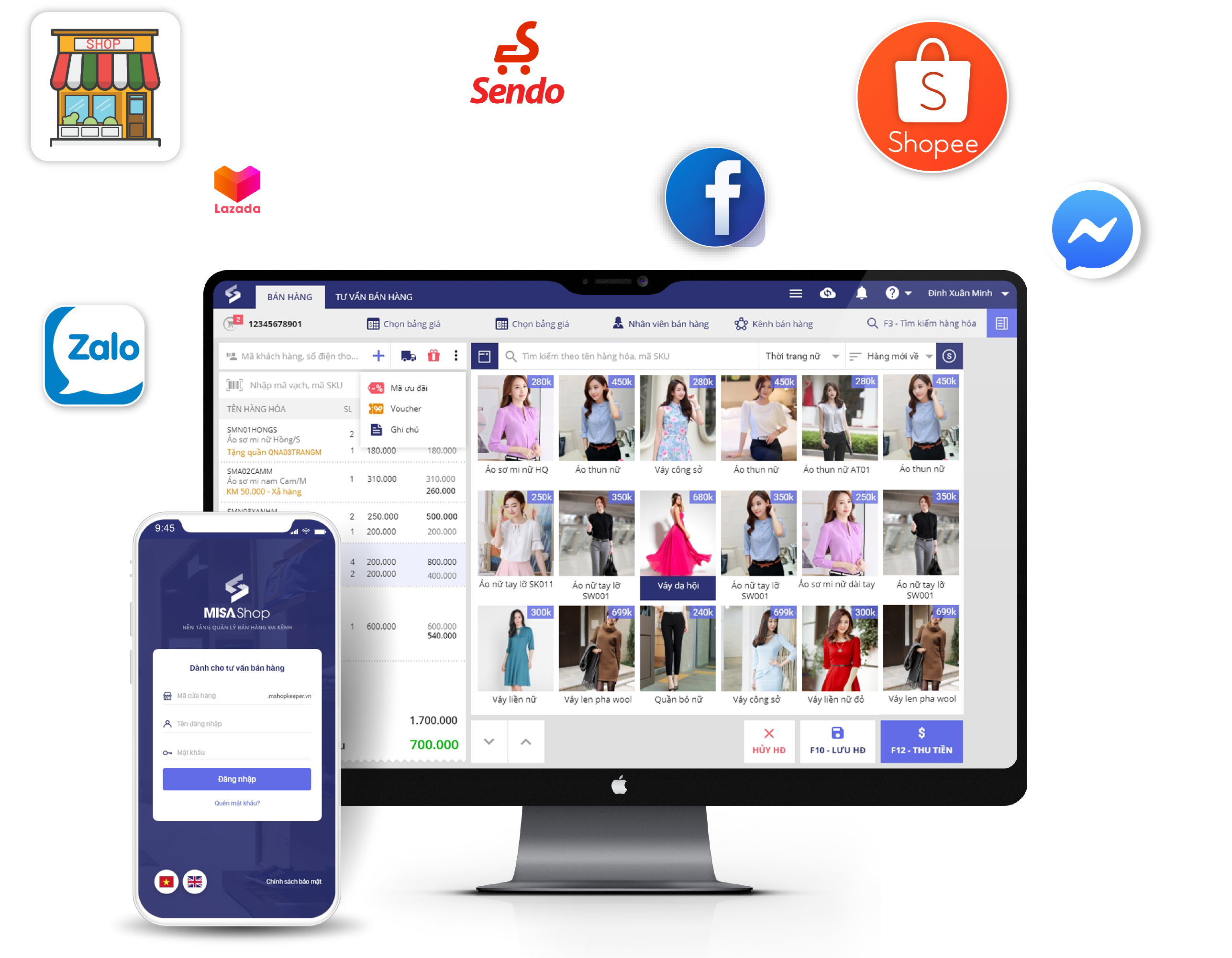 Phần mềm quản lý chuỗi cửa hàng thời trang