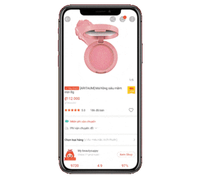 hình thức quảng cáo Shopee Khám phá