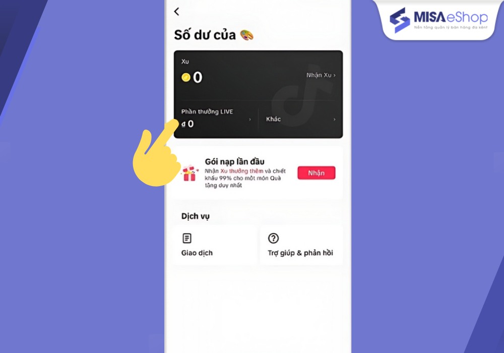 cách rút xu tiktok