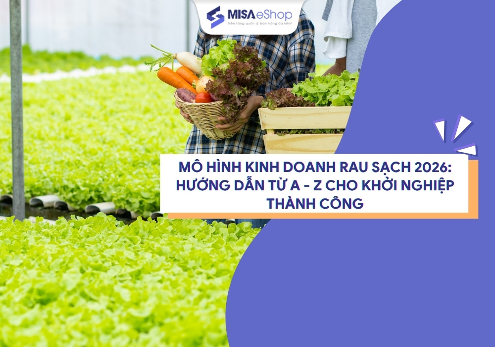 mô hình kinh doanh rau sạch